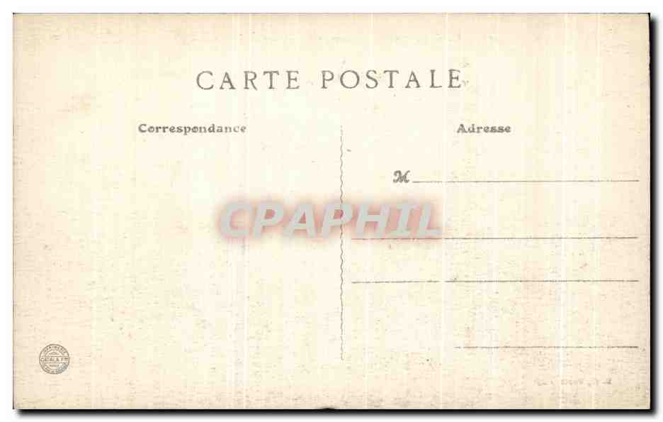 CPA Lyon Pont Saint Clair et Coteau de la Croix Rousse — Verso