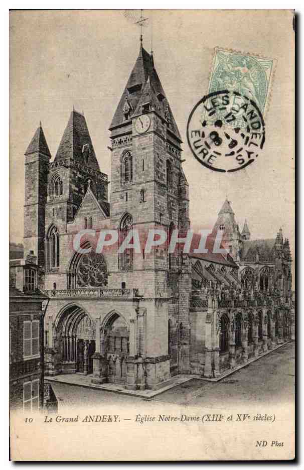 Le Grand ANDELY — Église Notre-Dame (XIIIe et XVe siècles) — ND Phot