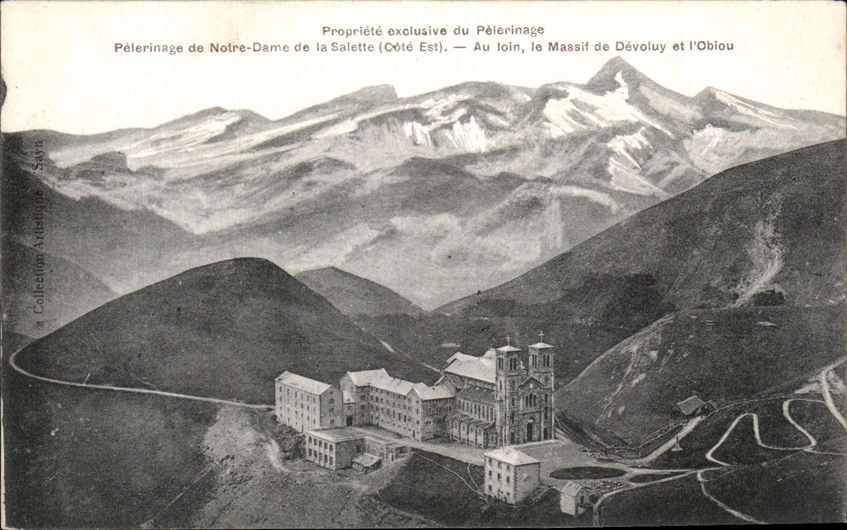 Pèlerinage de Notre-Dame de la Salette — Côté Est — Éditeur Saya