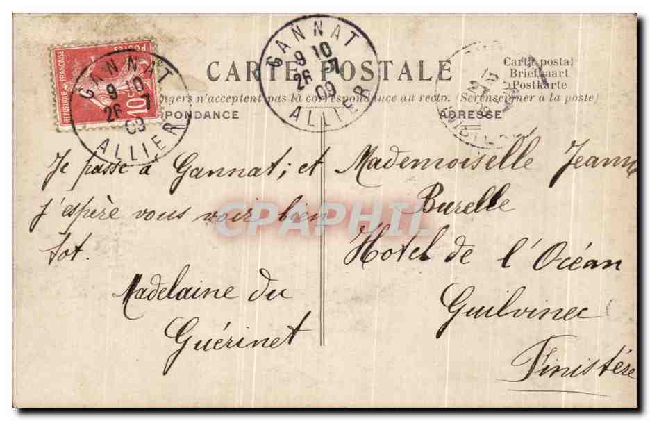 CPA Fantaisie Enfant — Rückseite
