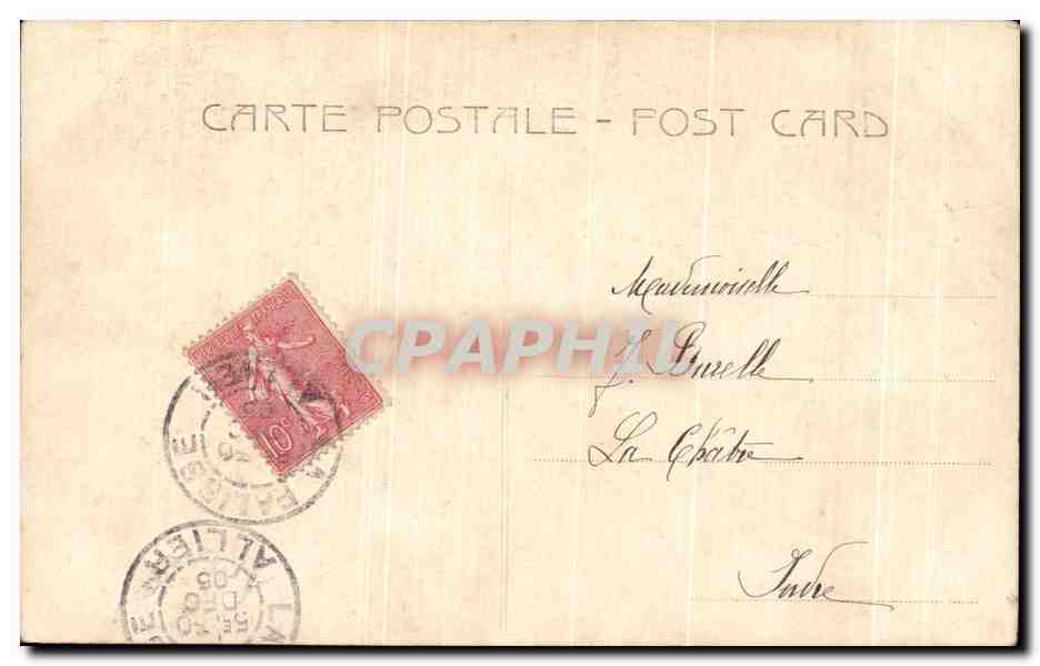 CPA Fantaisie Enfant — Rückseite