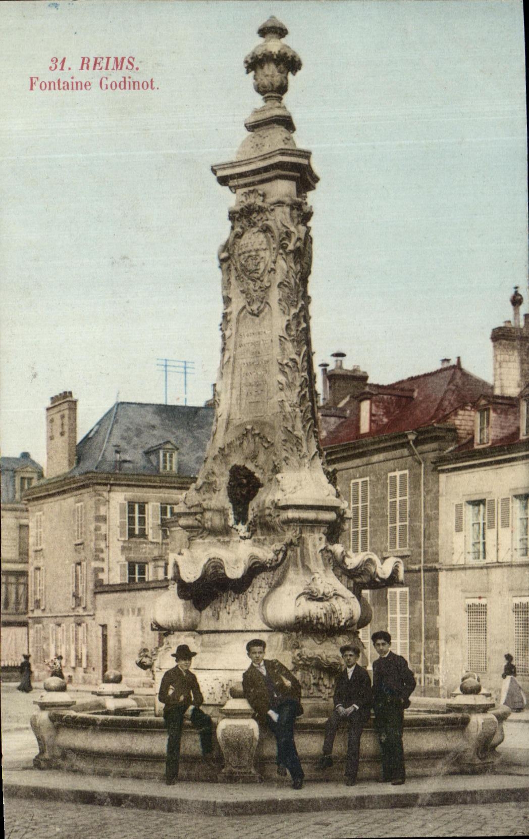 Reims — Fontaine Godinot — Éditeur non identifié, n° de série 31