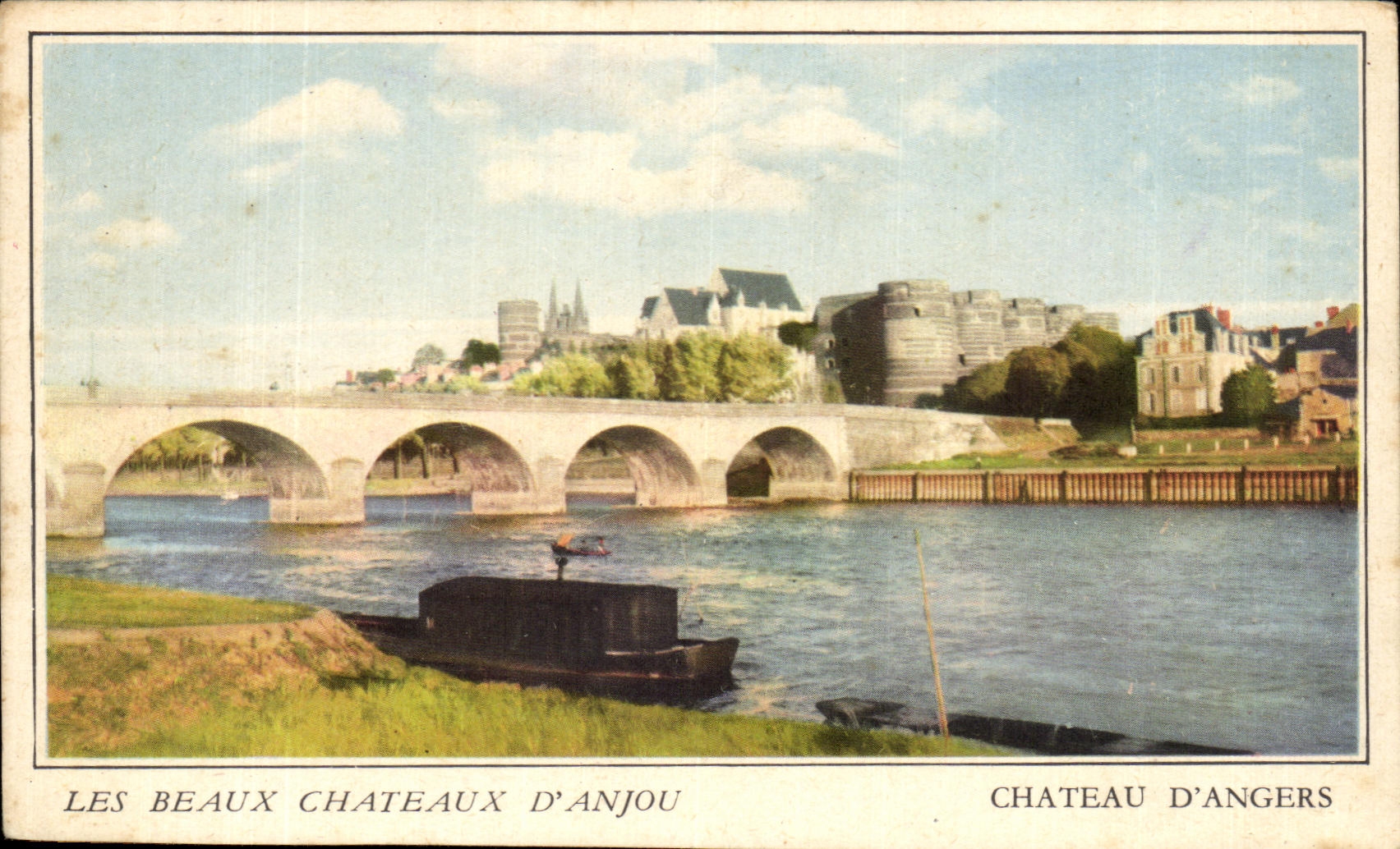 CPA Les Beaux Cateaux D'Anjou Chateau d'Angers