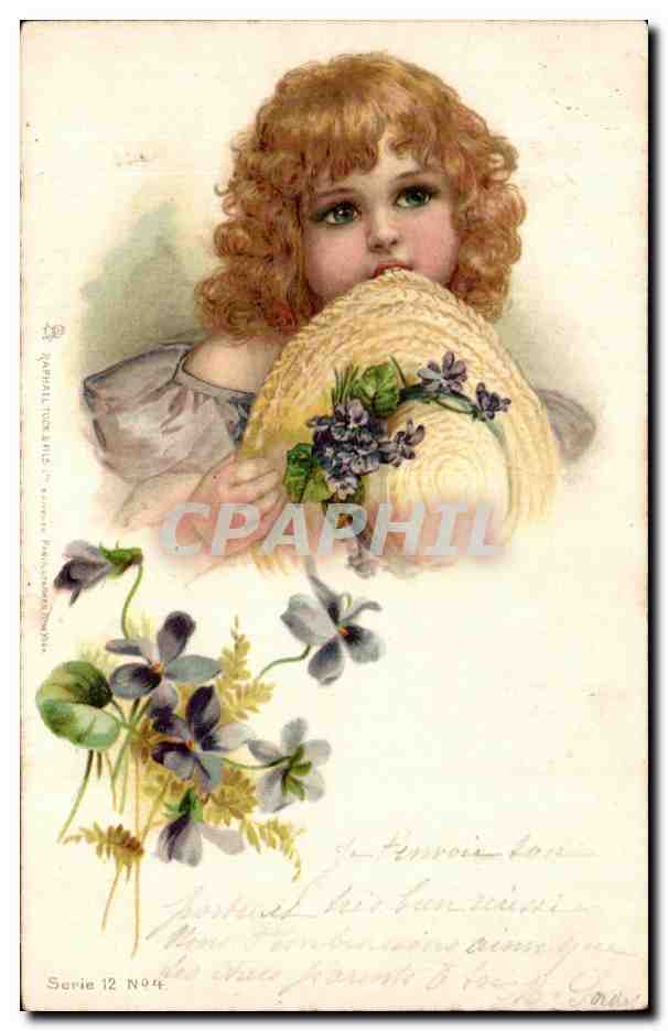 CPA Fantaisie Enfant Rousse 