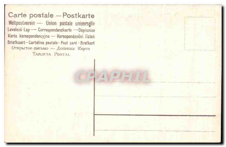 CPA Fantaisie Fleurs Oeufs Paques  — Rückseite