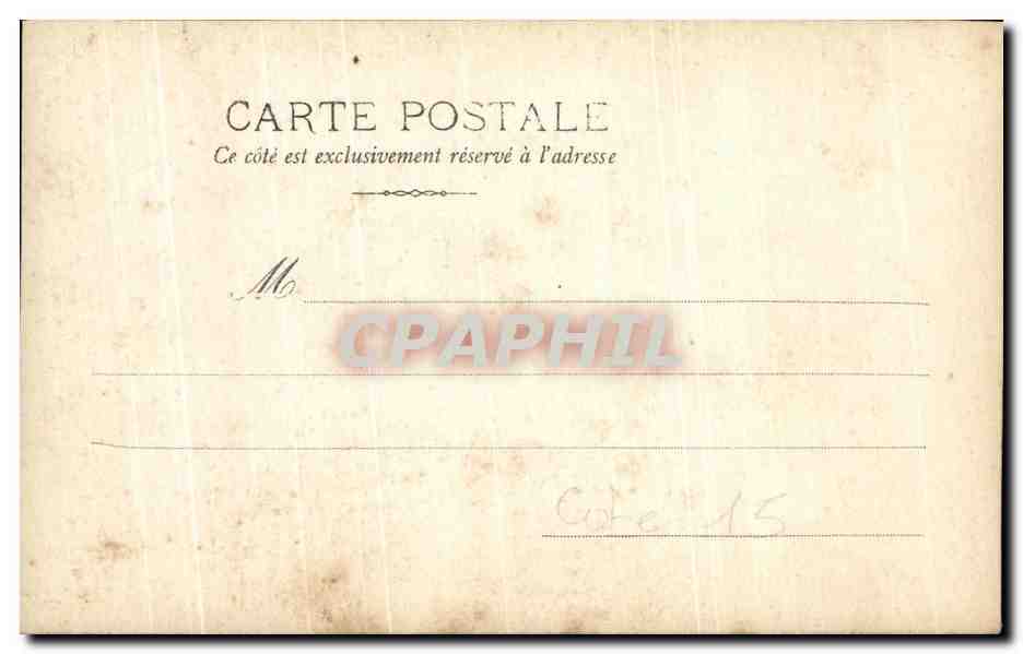 CPA Fantaisie Femme et colombes  — Rückseite