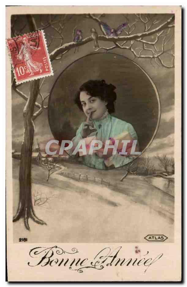 CPA Fantaisie Femme 