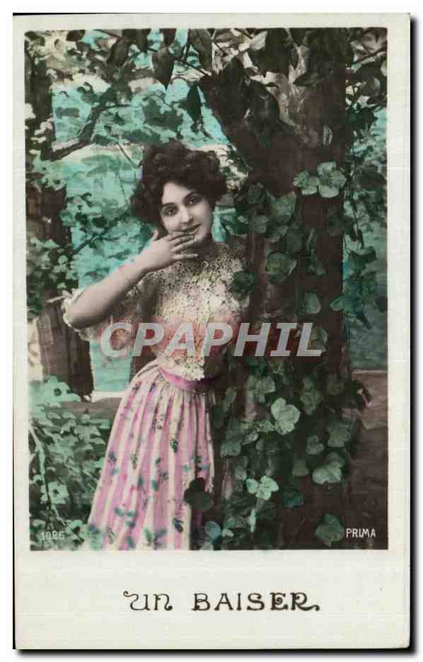 CPA Fantaisie Femme 