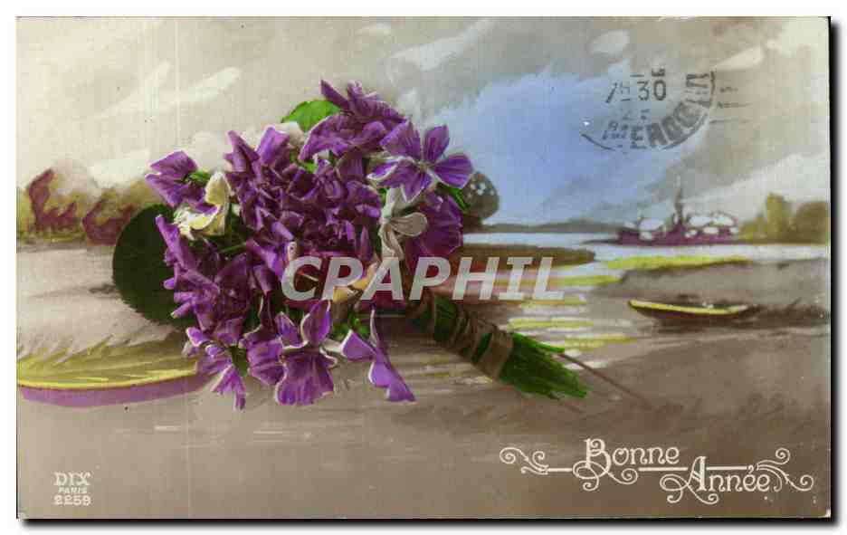 CPA Fantaisie Fleurs 