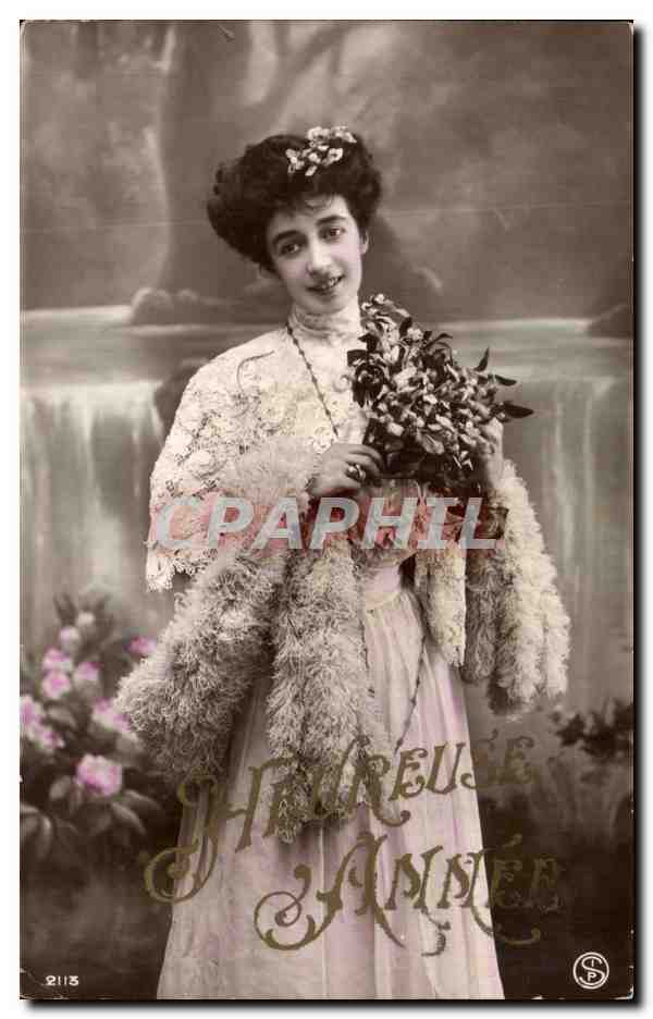 CPA Fantaisie Femme 