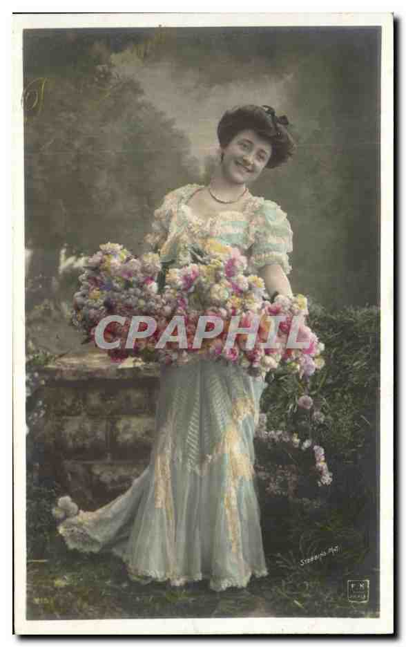 CPA Fantaisie Femme 