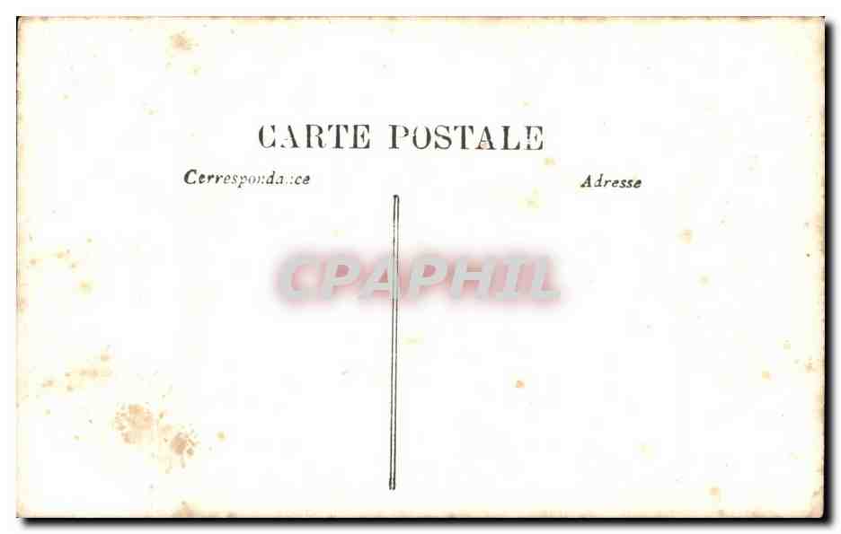 CPA Fantaisie Femme  — Rückseite