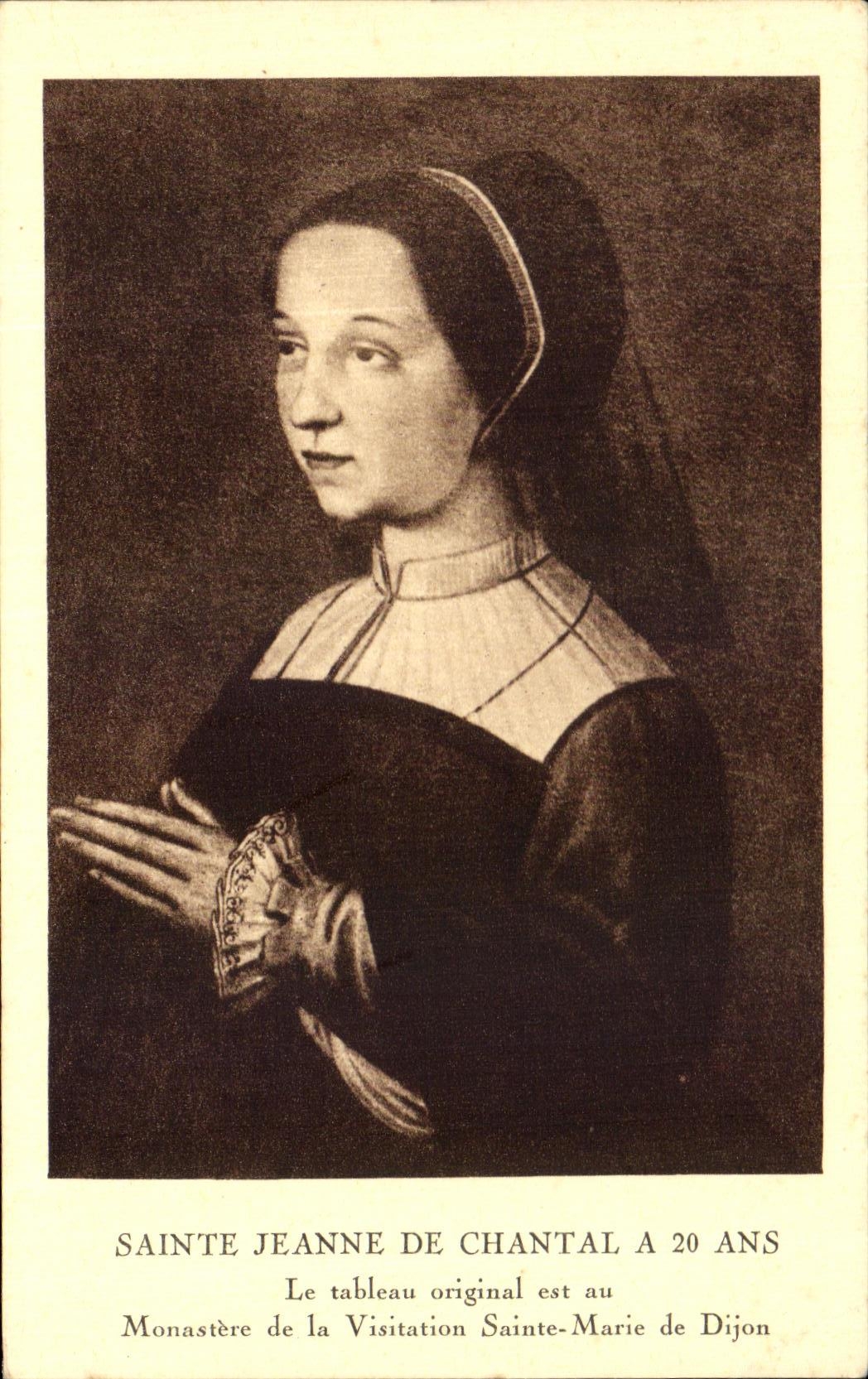 CPA Sainte Jeanne De Chantal a 20 Ans Monastere de la visitation Sainte Marie a Dijon 