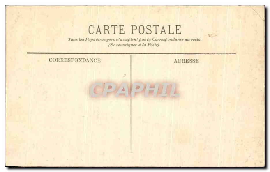 CPA Vittel Le Casino — Rückseite