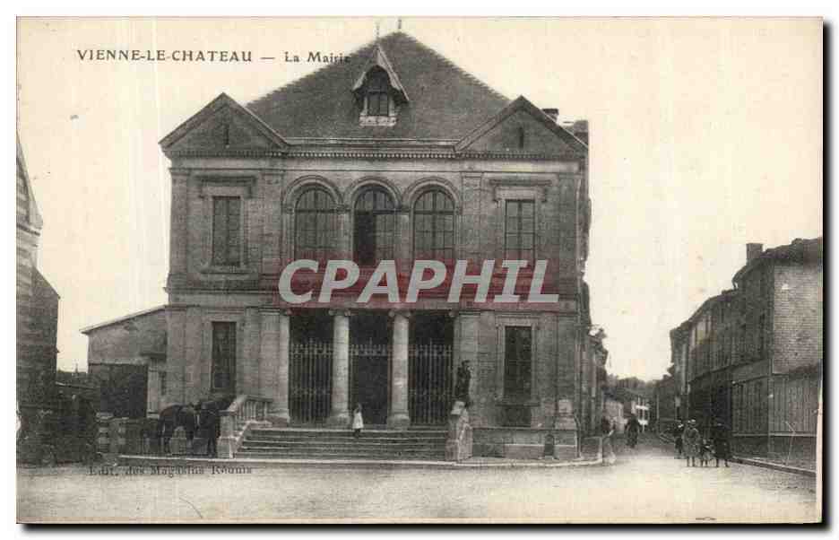 CPA Vienne Le Chateau La Mairie