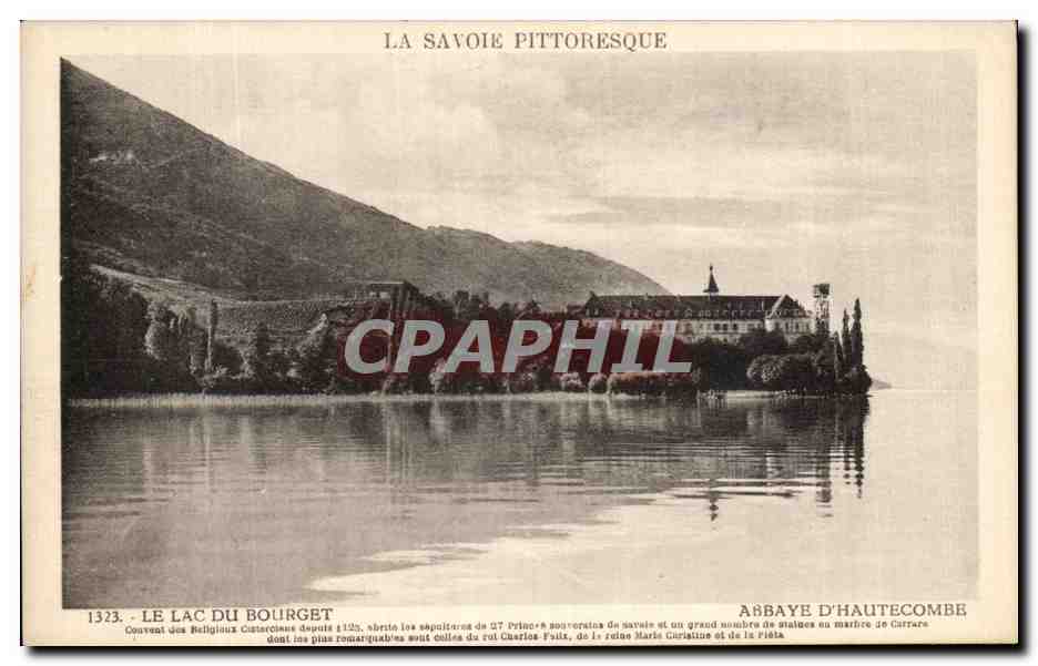 CPA La Savoie Pittoresque Le Lac Du Bourget Abbaye d'Hautecombe 