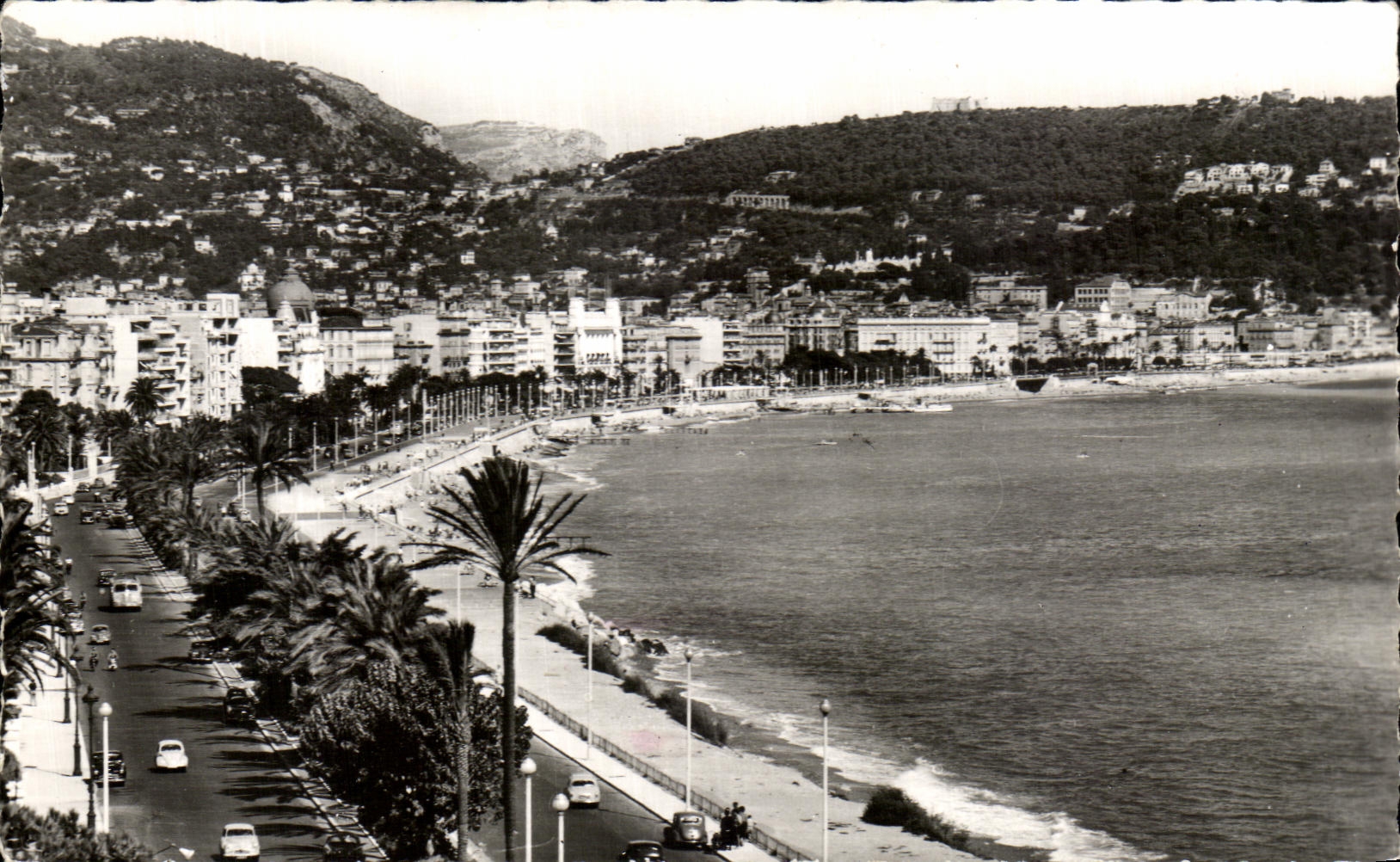 CPA La Cote D'Azur Nice Promenade des anglais 