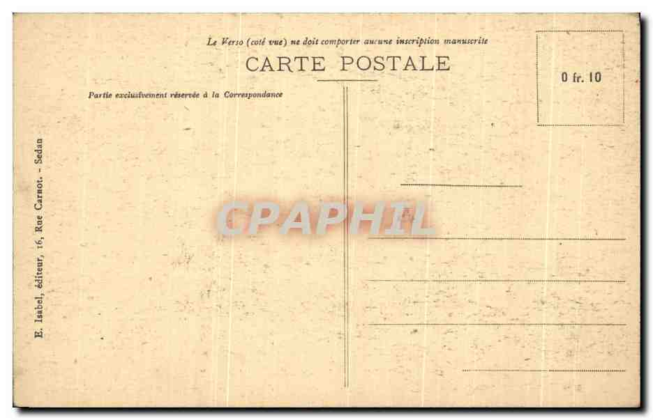 CPA Ambigu Les Dernieres Cartouches Piece en 10 tableaux Jules mary et Emile Rochard Bazeilles 1870 Militaria  — Verso
