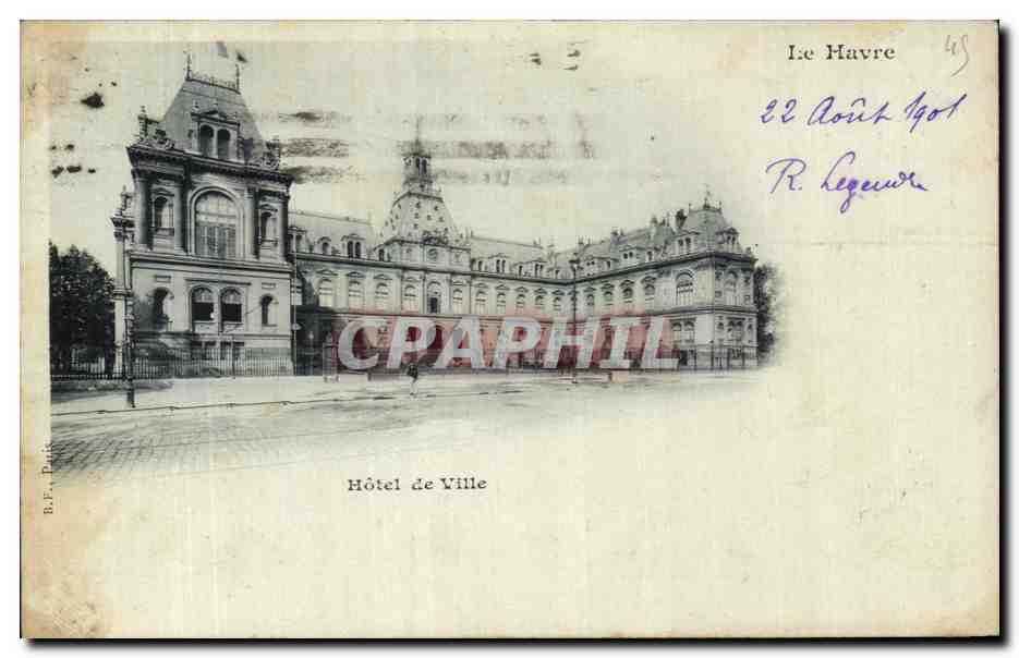 CPA Le Havre Hotel de Ville