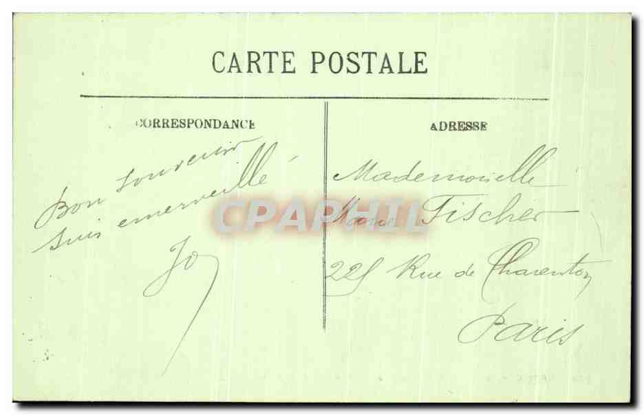 CPA Berck Plage L'Esplanade a Maree haute et la Plage — Rückseite