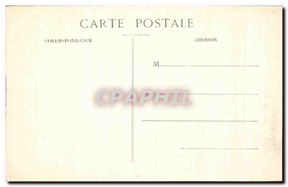 CPA Fouras Les Bains Falaises du Bois Vert — Rückseite