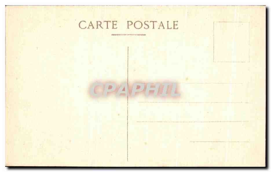 CPA Versailles Le Grand Trianon facade — Verso