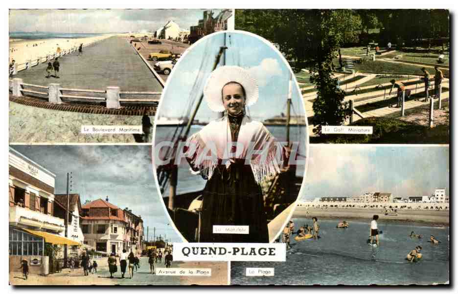 CPA Quend Plage Boulevard maritime Golf Avenue de la plage 