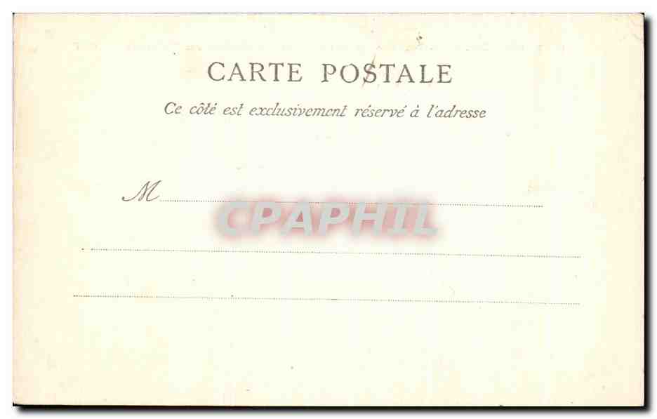 Cherbourg — Etude de Vagues prise sur les Rochers des Flamands — G. F. n° 1720 — Verso