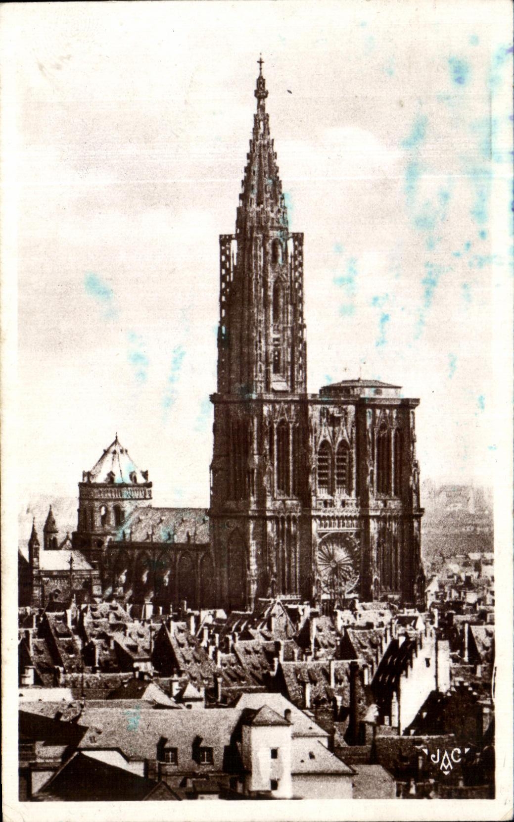 CPA Le Vieux Strasbourg La Cathedrale