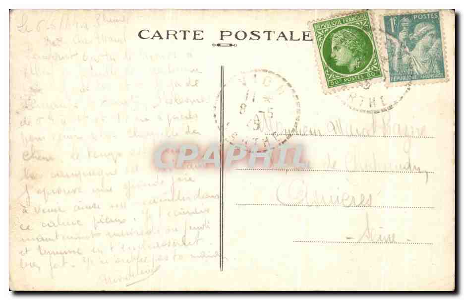 Pèlerinage de Notre-Dame du Chêne (Diocèse du Mans) — Saint Sépulcre vu de face — Édition des Missionnaires — Verso