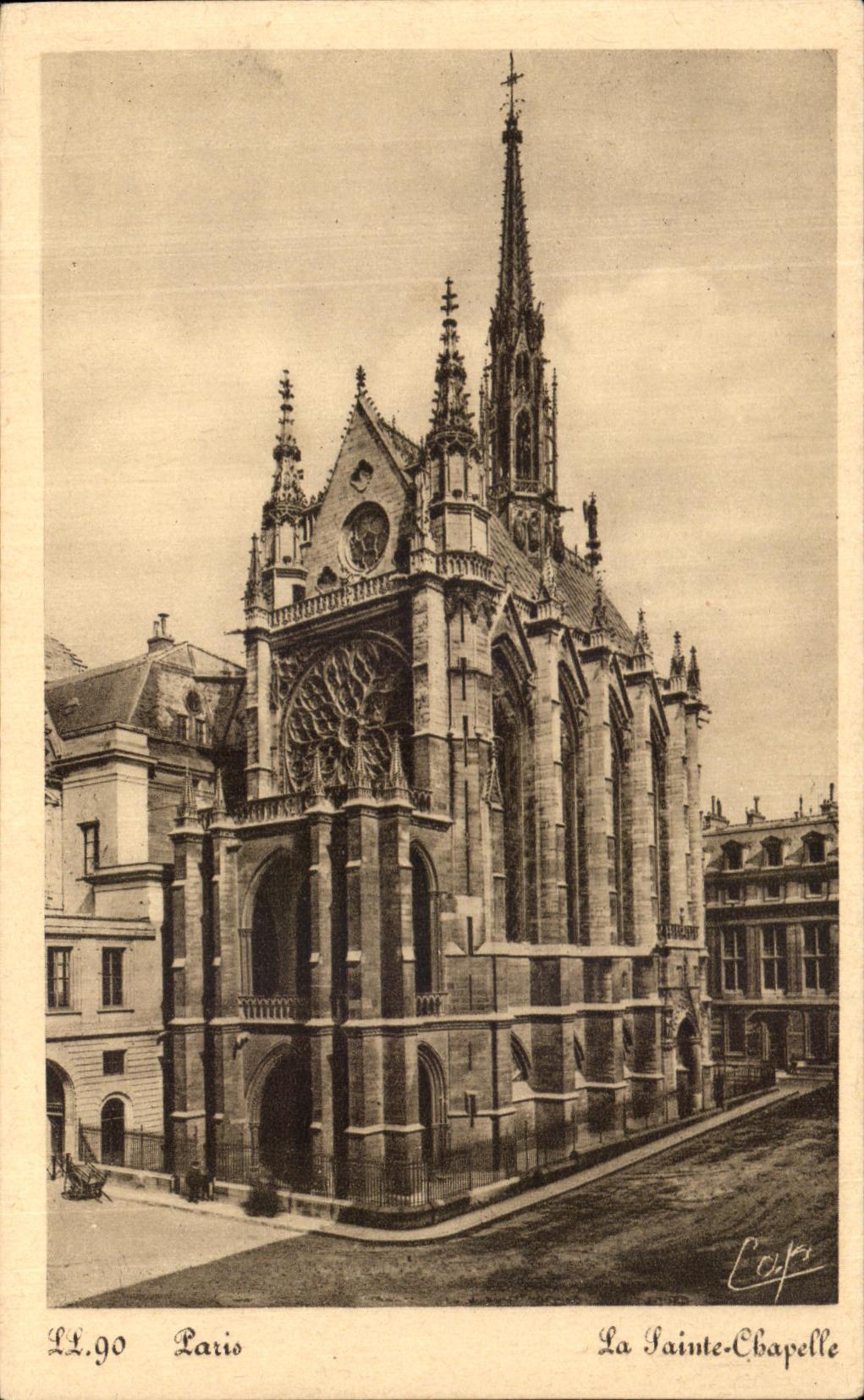 CPA Paris La Sainte Chapelle