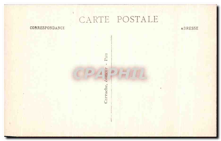 CPA Laruns Vue Generale et le Pic du Ger — Rückseite