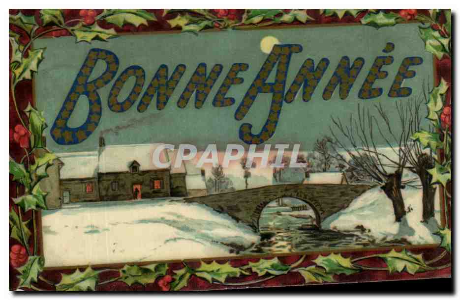 CPA Fantaisie Bonen annee