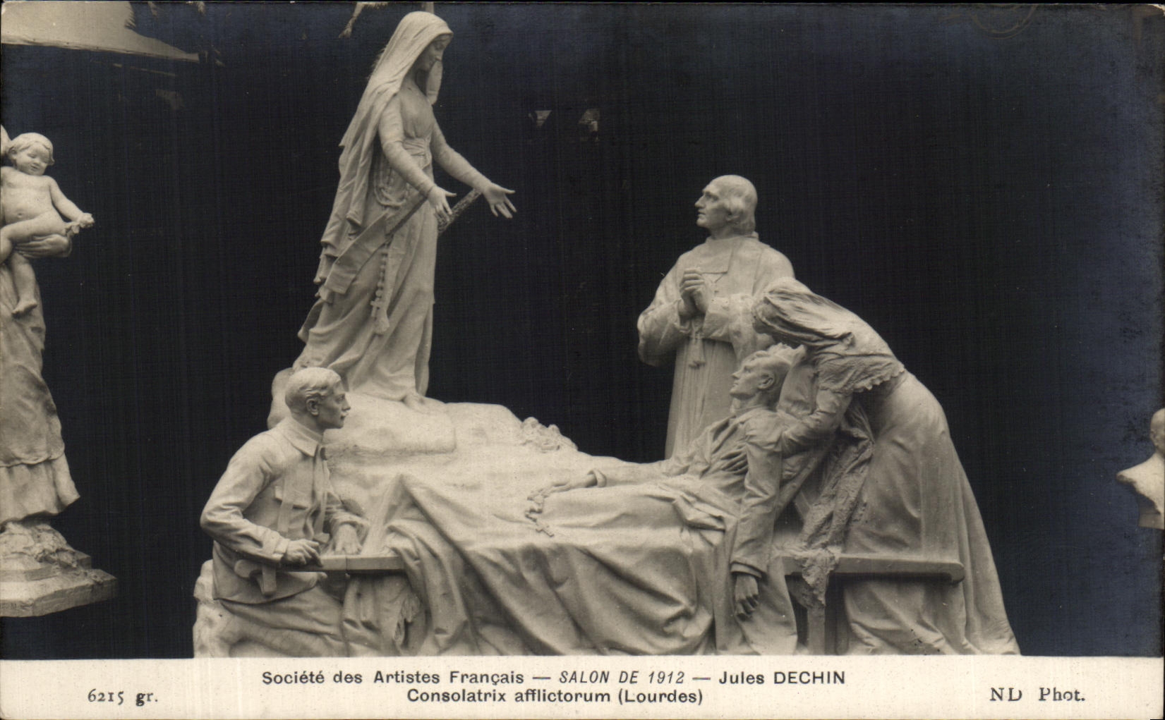 Société des Artistes Français — SALON DE 1912 — Jules DECHIN — Consolatrix afflictorum (Lourdes)
