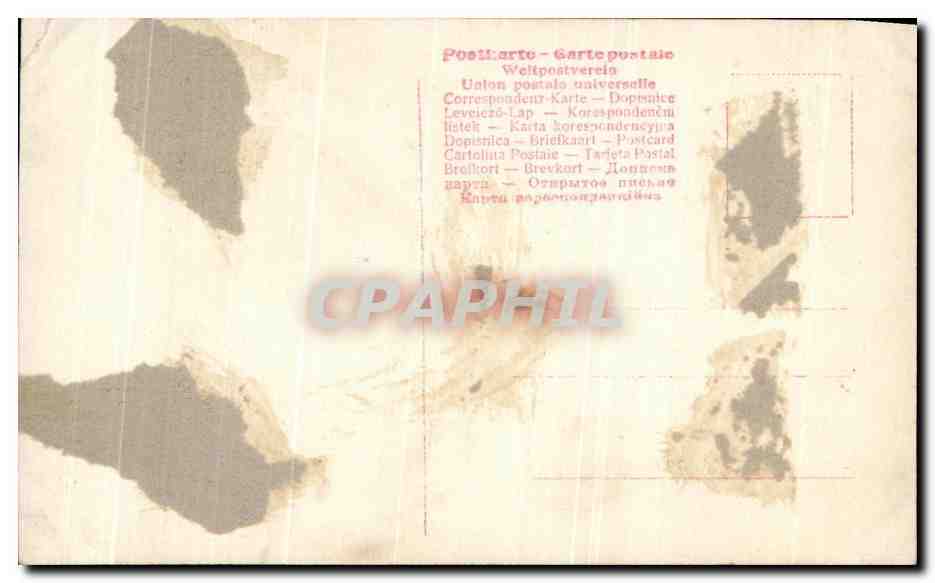 CPA Fantaisie Enfant — Rückseite
