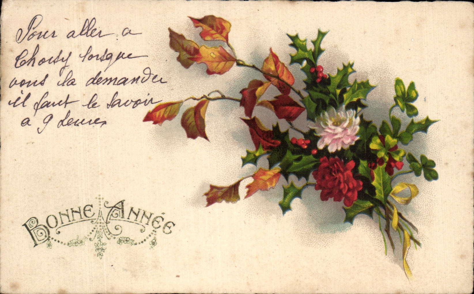 CPA Fantaisie Fleurs 