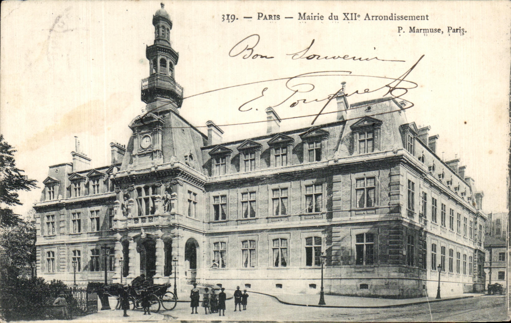 CPA Paris Mairie Du 12eme Arrondissement