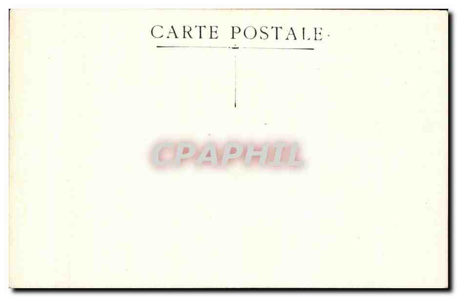 CPA Chapelle De l'Adoration Reparatrice Paris Rue d'Ulm — Rückseite