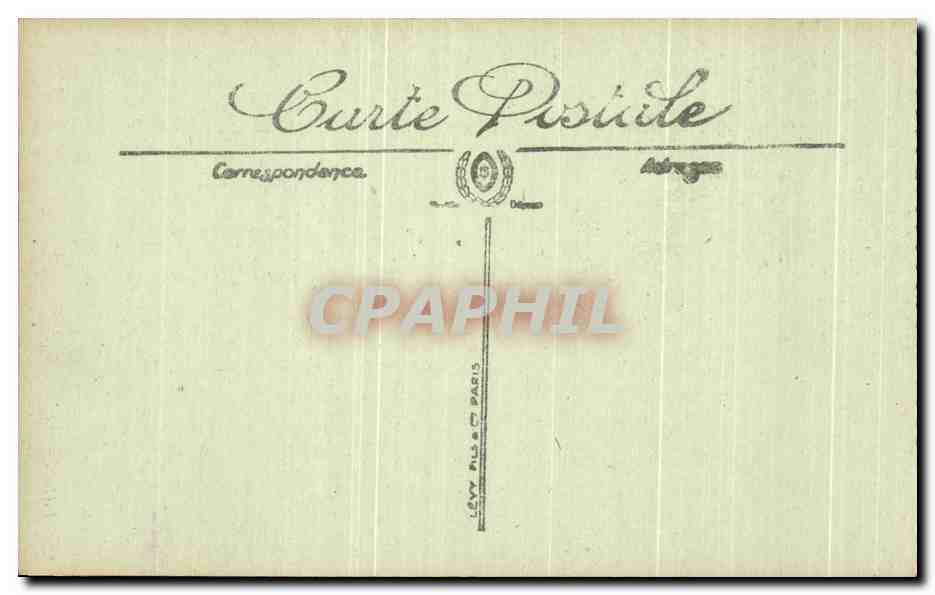 CPA Paris Le Dome  — Rückseite
