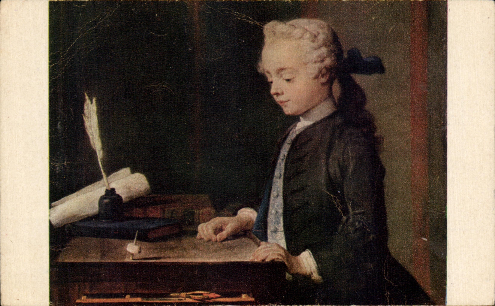 CPSM Chardin L'Enfant Au Toton 