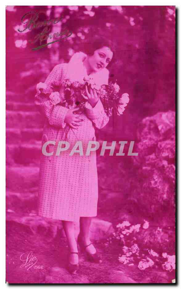 CPA Fantaisie Femme 