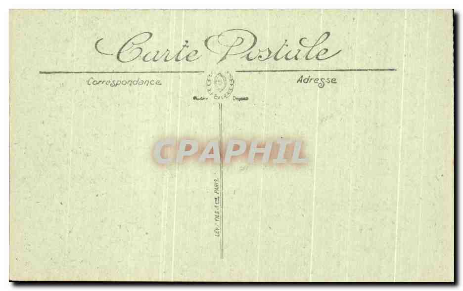 CPA Environs D'Aix les Bains Le Pont de l'Abime — Rückseite