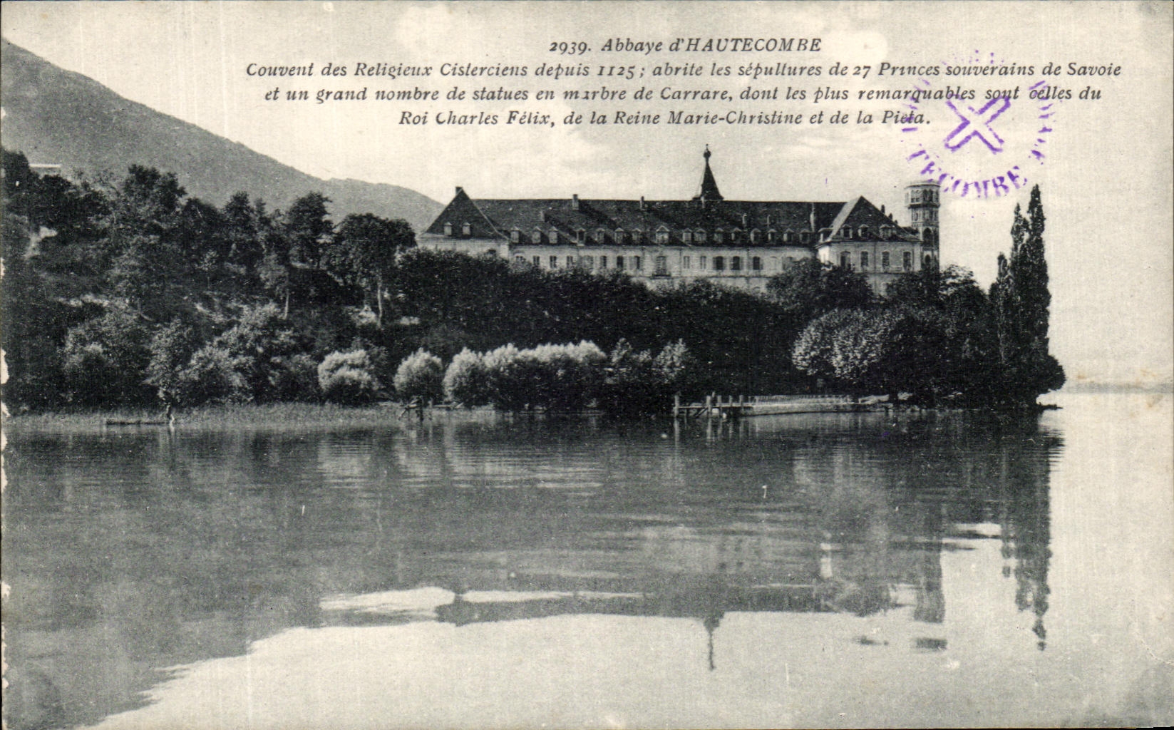 CPA Abbaye d'Hautecome couvent des Religieux Cisterciens