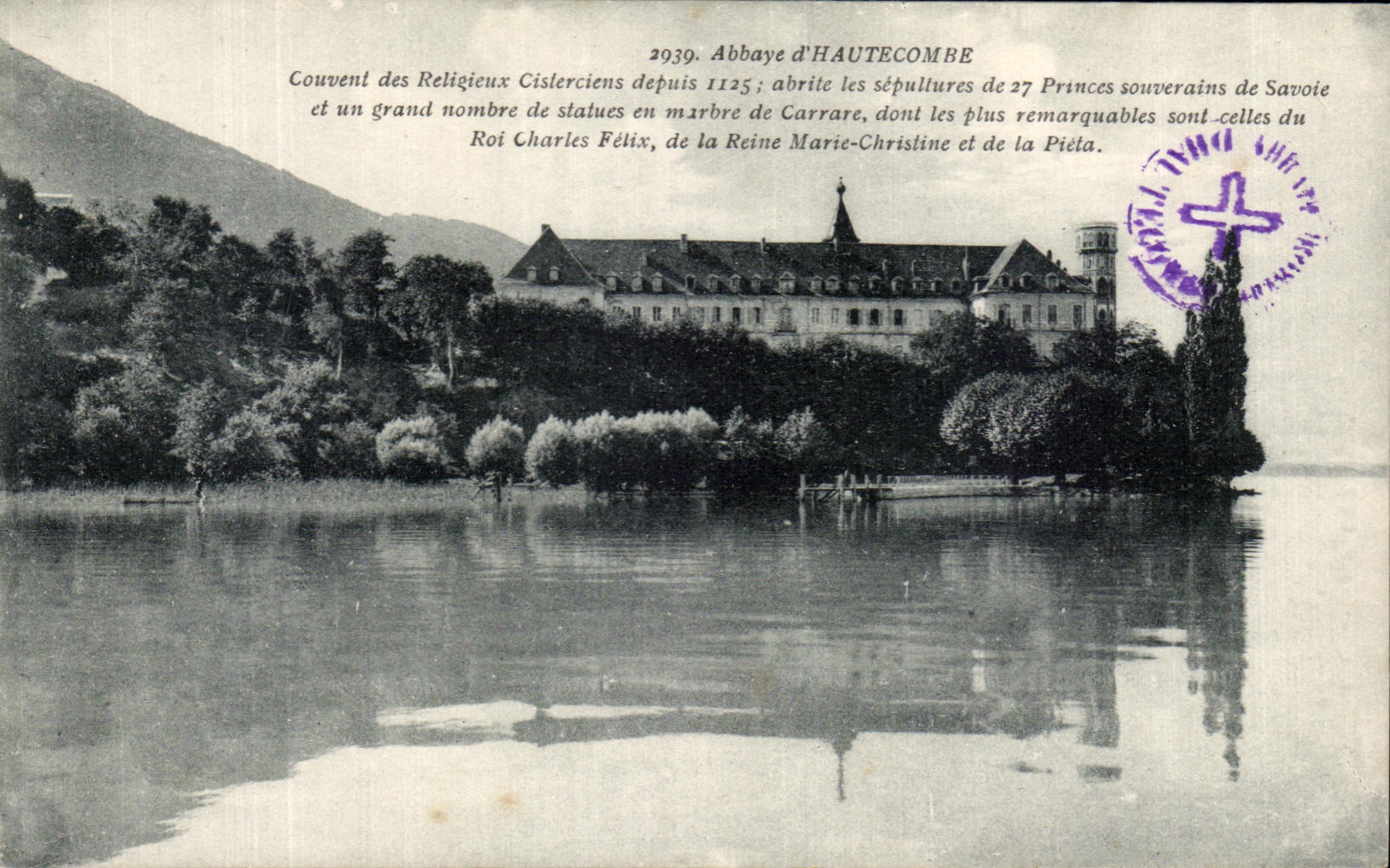CPA Abbaye d'Hautecombe Couvent des Religieux Cisterciens 