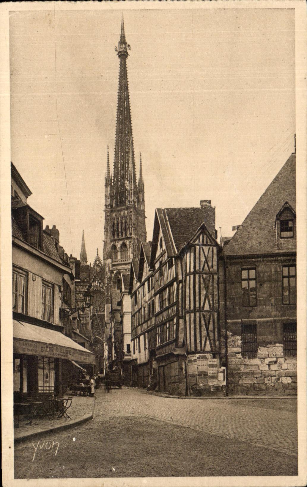 CPA Rouen Vieilles Maisons