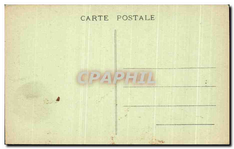 Château de MAINTENON (E-et-L) — Vue sur les Fossés (Côté Ouest) — G. Foamuit, édit. Dreux — Rückseite