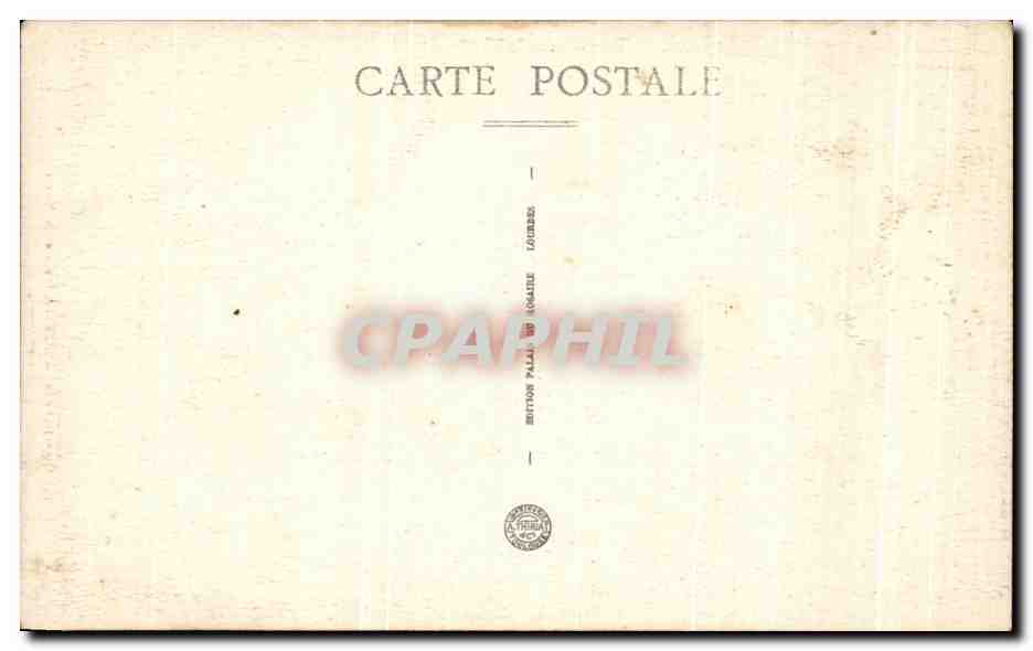 Cauterets — Vue Générale et le Monné — Verso