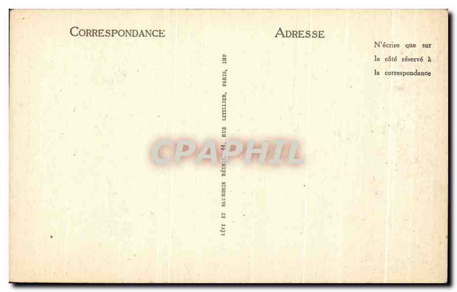 CPA Cathedrale De Coutances Portail Sud — Rückseite
