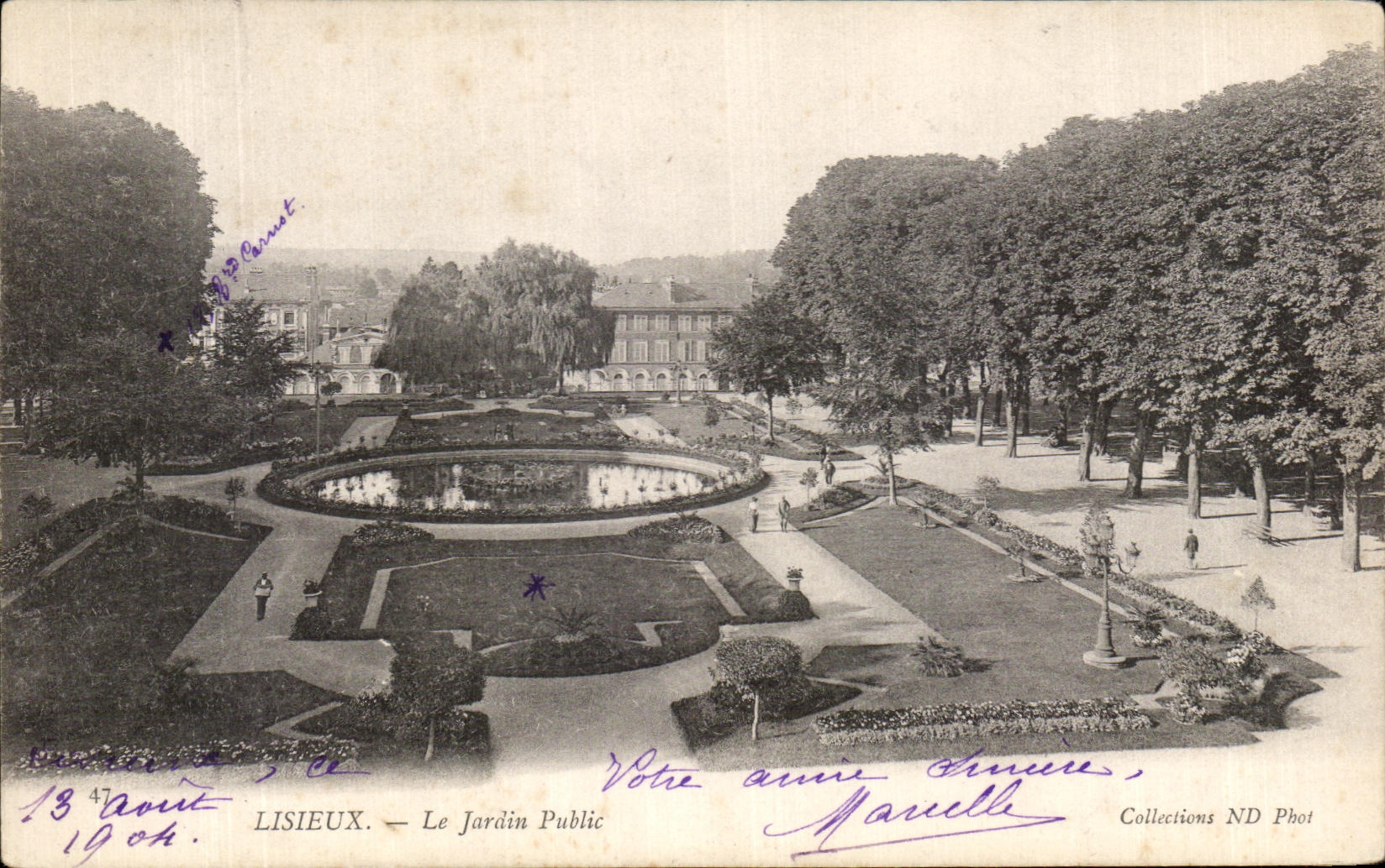 Lisieux — Le Jardin Public — Collections ND Phot