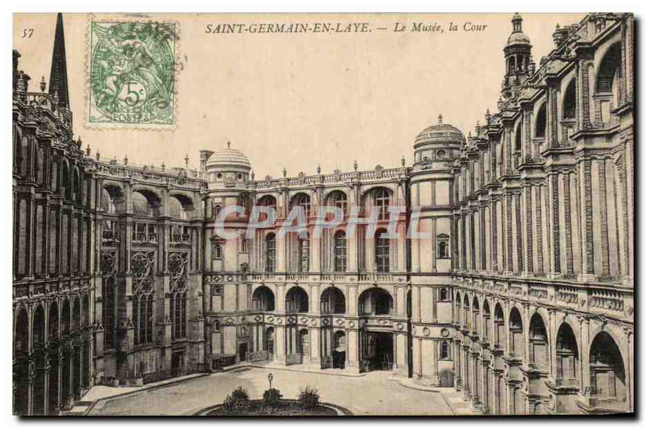 Saint-Germain-en-Laye — Le Musée, la Cour — Éditeur : 57